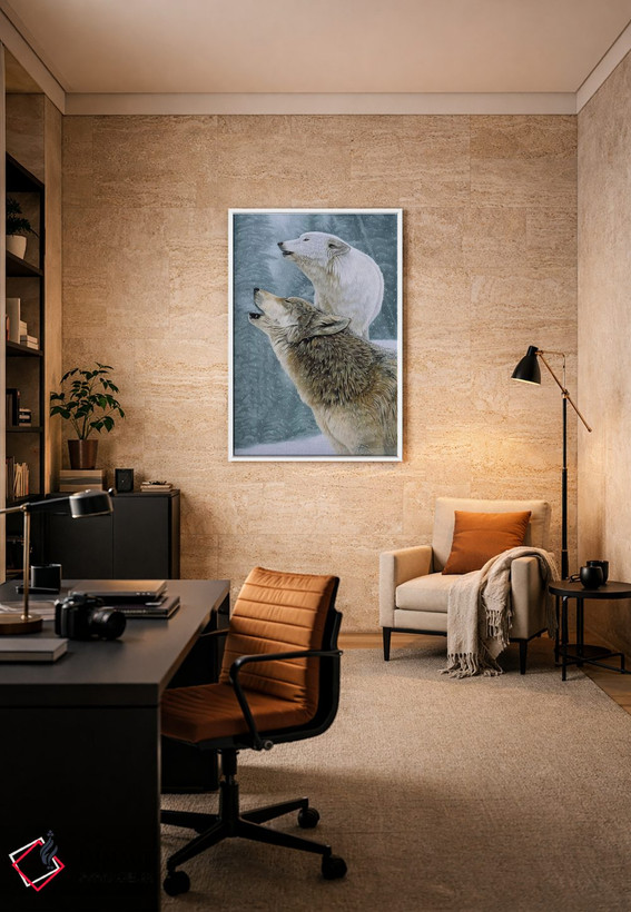 تابلو دکوراتیو ندای طبیعت وحشی اثر گرائیم استیونسون - D5W