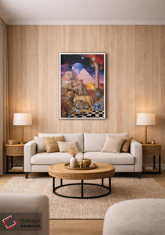 تابلو دکوراتیو غرور فرعون اثر گرائیم استیونسون - D1W