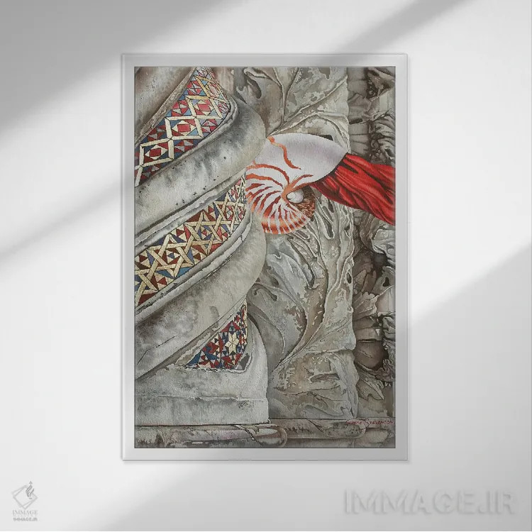 تابلو دکوراتیو حقیقت آشکار شود اثر گرائیم استیونسون - نمای قابدار سفید