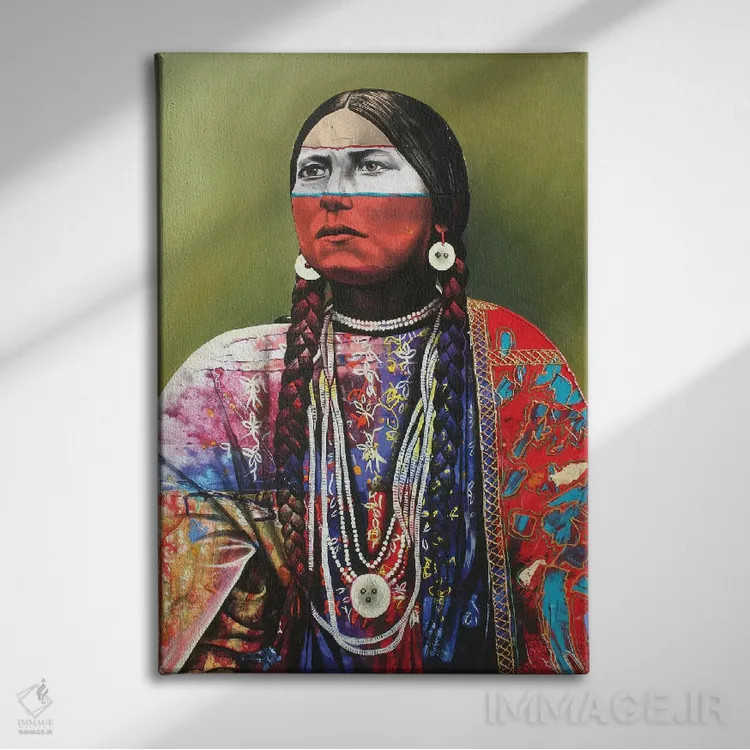 تابلو دکوراتیو دیدن گذشته اثر گرائیم استیونسون - نمای روبهرو روی دیوار