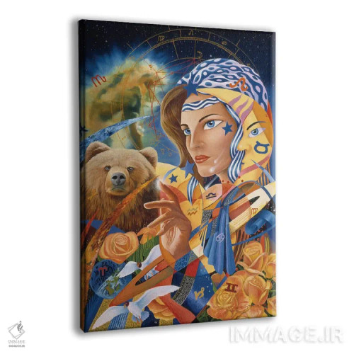 تابلو دکوراتیو ستاره بین اثر گرائیم استیونسون - نمای پرسپکتیو محصول