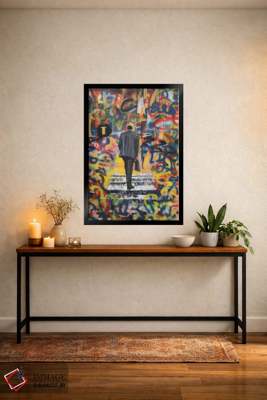 تابلو دکوراتیو جاده های انقلابی اثر دیوید گیستا - D5B