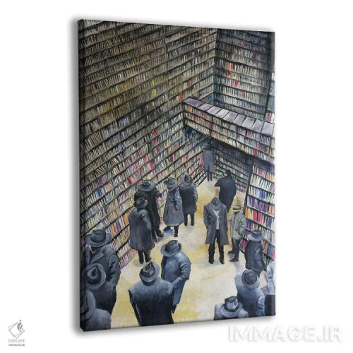 تابلو دکوراتیو نجواگران اثر دیوید گیستا - نمای پرسپکتیو محصول