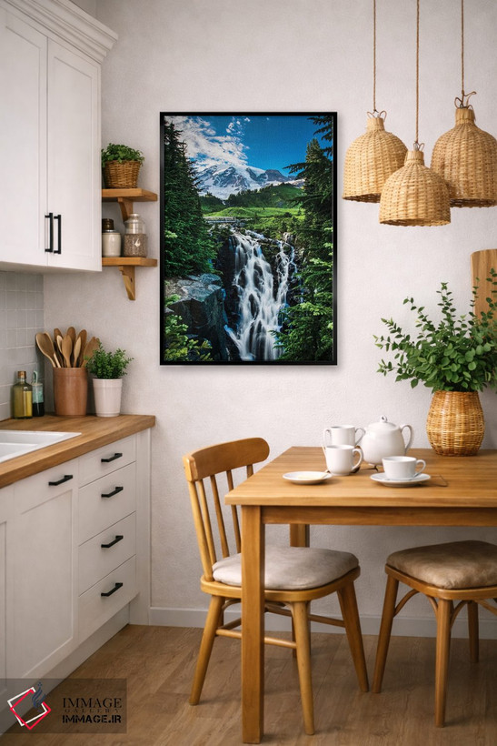 تابلو دکوراتیو Washington State, Mount Rainier National Park, Mount Rainie… اثر جورج تئودور - D6B