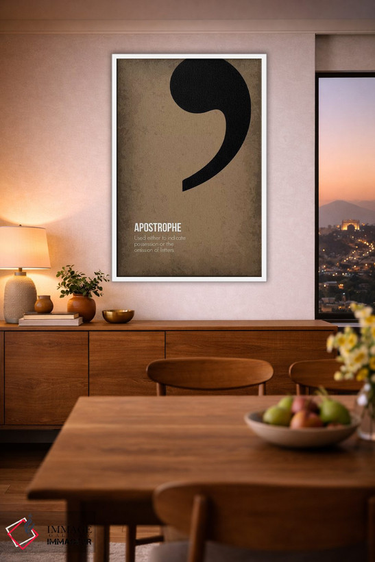 تابلو دکوراتیو آپاستروف اثر گت یور نرد آن - D1W