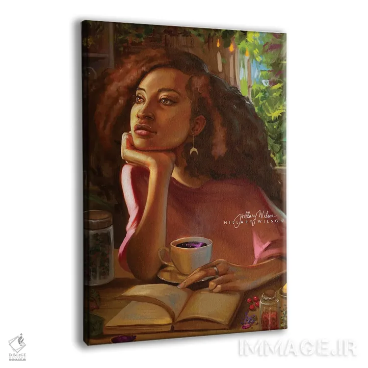 تابلو دکوراتیو خیال پردازی جادویی اثر هیلاری دی ویلسون - نمای پرسپکتیو محصول