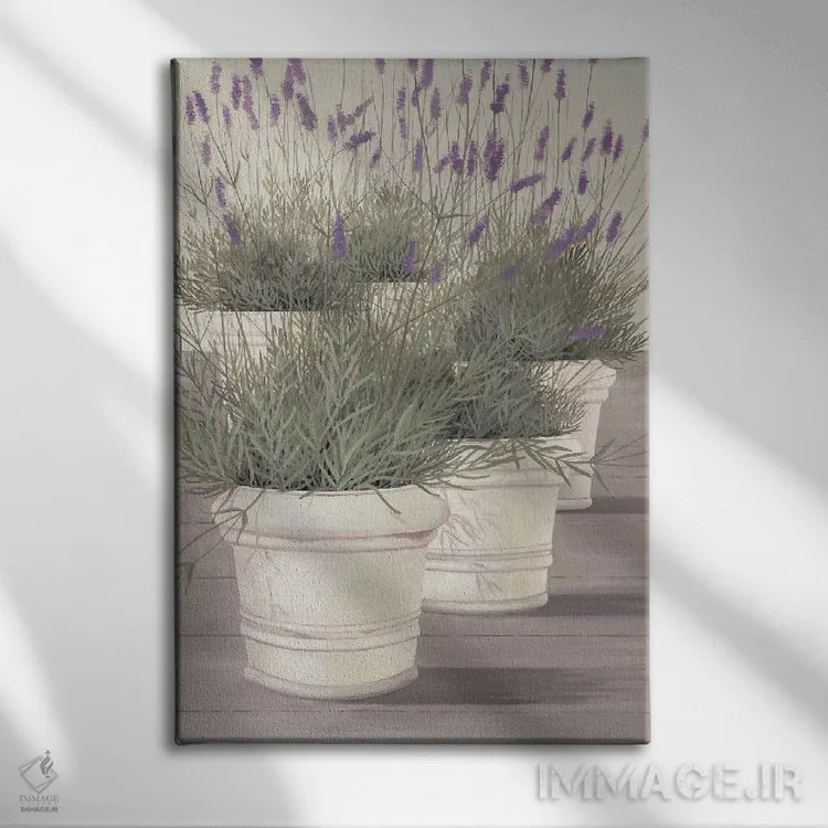 تابلو دکوراتیو اسطوخودوس اثر فرانتس هایگل - نمای روبهرو روی دیوار