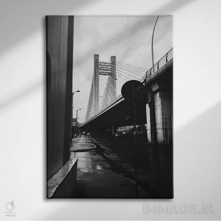 تابلو دکوراتیو عکاسی خیابانی اثر سباستین هیلگتاگ - نمای روبهرو روی دیوار