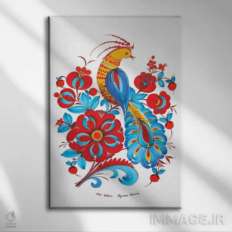 تابلو دکوراتیو به خودم افتخار می کنم اثر هالینا کولگا - نمای روبهرو روی دیوار
