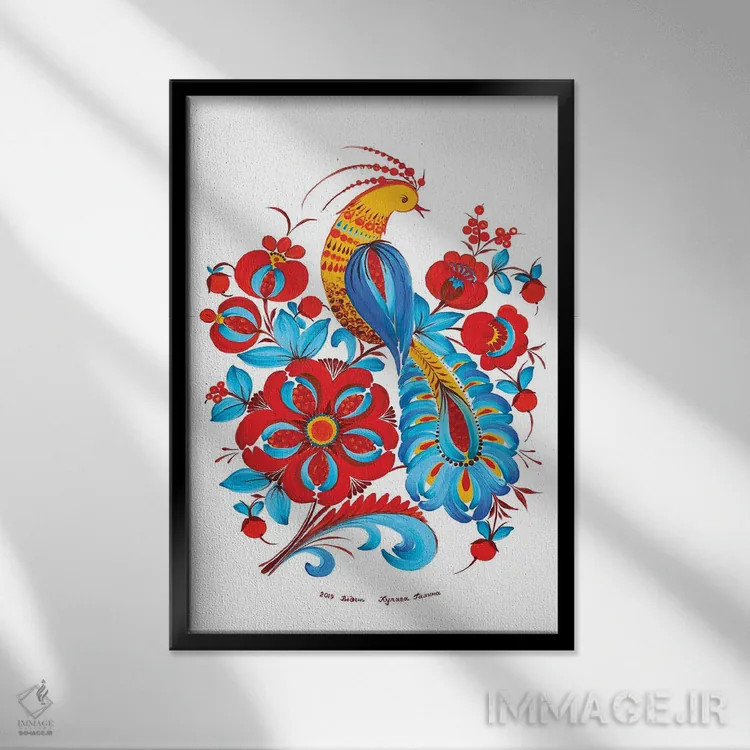 تابلو دکوراتیو به خودم افتخار می کنم اثر هالینا کولگا - نمای قابدار مشکی