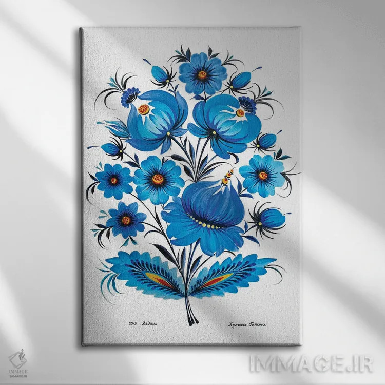 تابلو دکوراتیو در رویای تو بودن اثر هالینا کولگا - نمای روبهرو روی دیوار