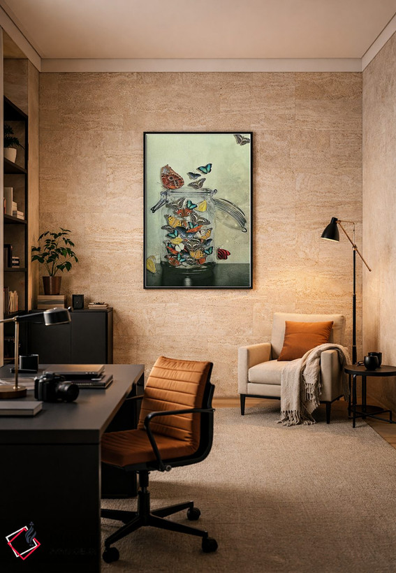 تابلو دکوراتیو آزادی اثر هدر لندیس - D6B