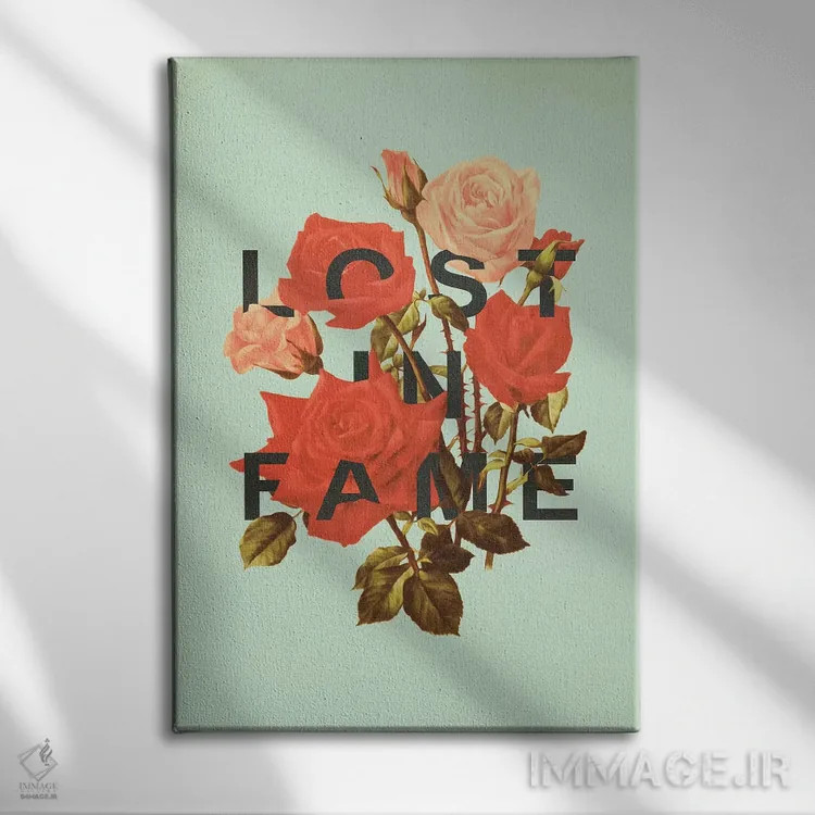 تابلو دکوراتیو شهرت از دست رفته اثر هدر لندیس - نمای روبهرو روی دیوار