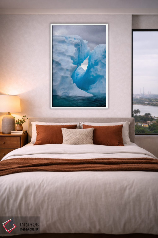 تابلو دکوراتیو Lemaire Channel, iceberg in the Lemaire Channel,جنوبگان، کان… اثر هولیس لونی - D2W
