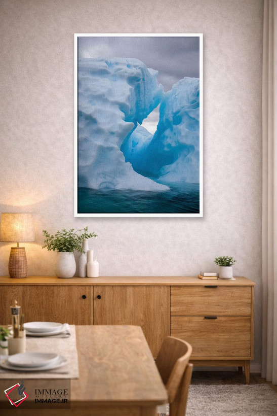 تابلو دکوراتیو Lemaire Channel, iceberg in the Lemaire Channel,جنوبگان، کان… اثر هولیس لونی - D3W