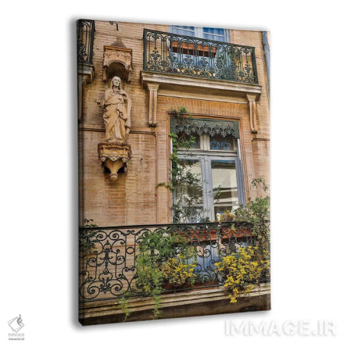 تابلو دکوراتیو Toulouse, France,بالکن و در، تولوز، فرانسه اثر هولیس لونی - نمای پرسپکتیو محصول