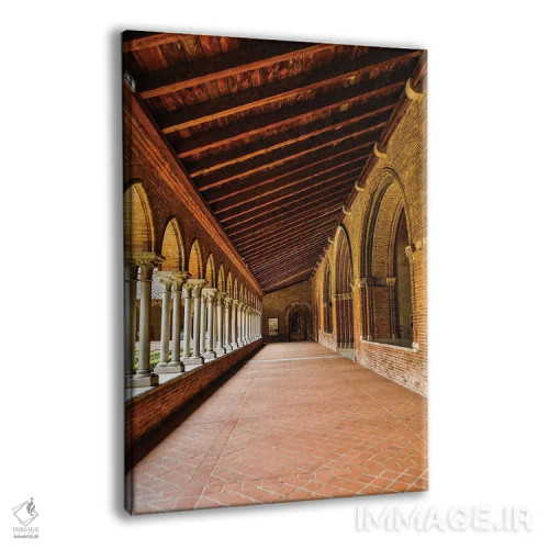 تابلو دکوراتیو Toulouse. Columns of the inner courtyard at the Church of th… اثر هولیس لونی - نمای پرسپکتیو محصول
