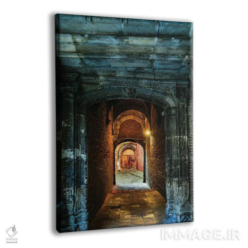 تابلو دکوراتیو Toulouse. Tunnel leading to a courtyard,فرانسه، تولوز، تونل… اثر هولیس لونی - نمای پرسپکتیو محصول