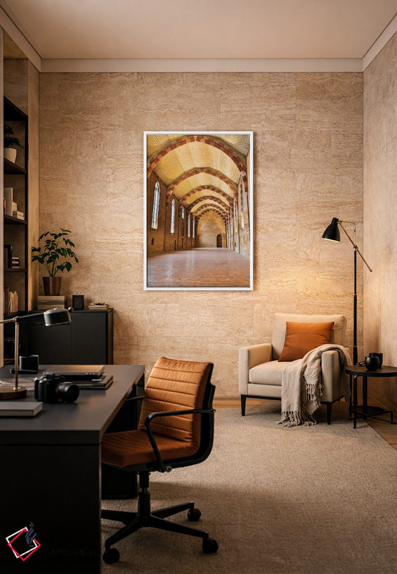 تابلو دکوراتیو Toulouse, France,سالن اصلی کلیسای یعقوبیان، تولوز، فرانسه اثر هولیس لونی - D5W