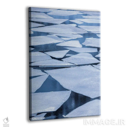 تابلو دکوراتیو Lofoten Islands Broken Ice On Lake Storvatent,نروژ، جزایر لو… اثر هولیس لونی - نمای پرسپکتیو محصول