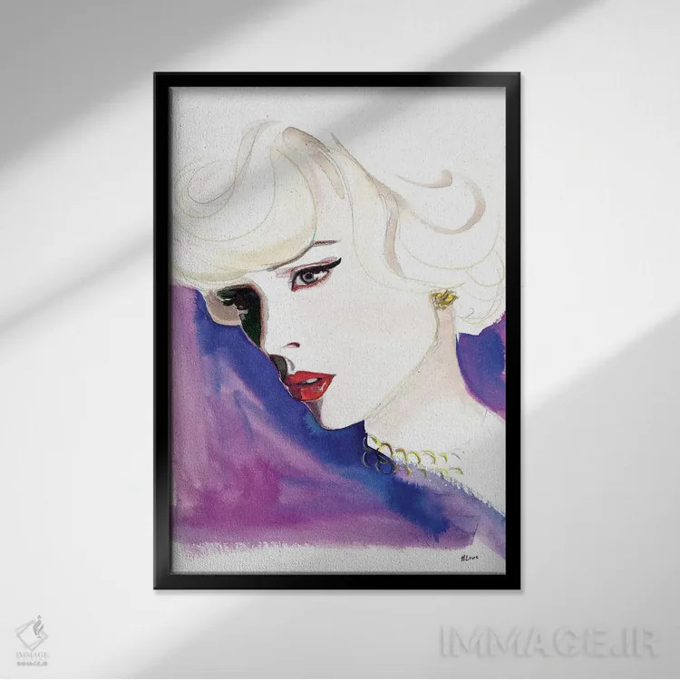 تابلو دکوراتیو شب اپرا اثر هارت آو لیلی - نمای قابدار مشکی