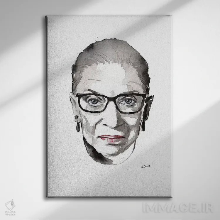 تابلو دکوراتیو آر.بی.جی اثر هارت آو لیلی - نمای روبهرو روی دیوار