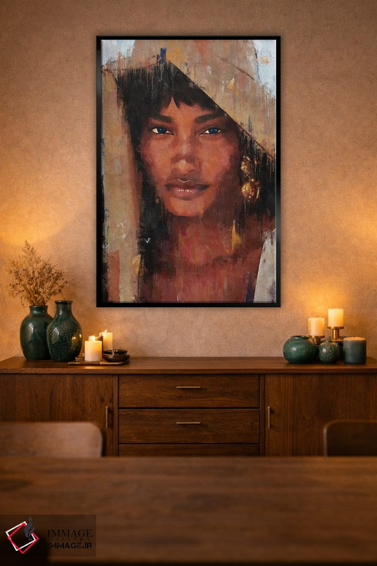 تابلو دکوراتیو رنگ های متحد انتزاعی III اثر هلو مورائس - D1B