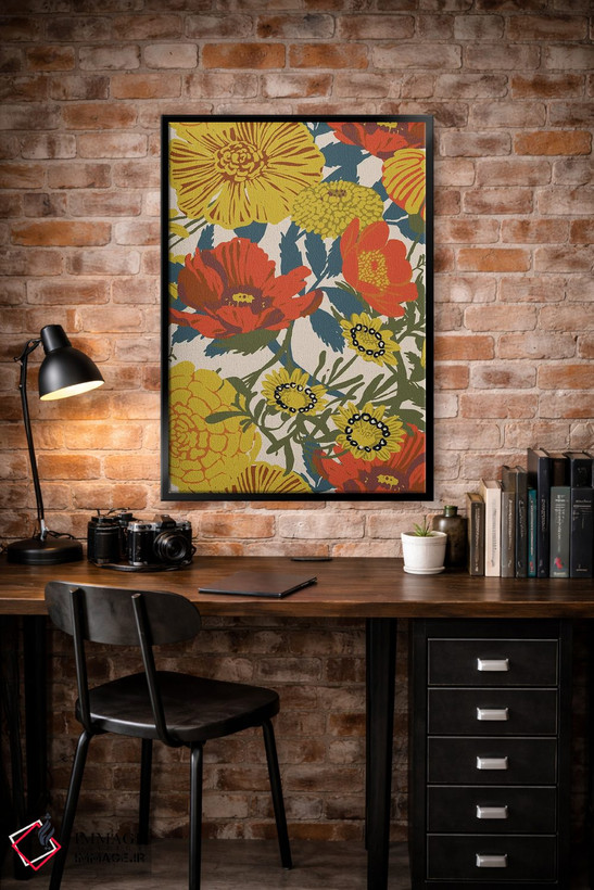 تابلو مدرن طرح نمونه گیر اثر هانا بایزنگ - D5B