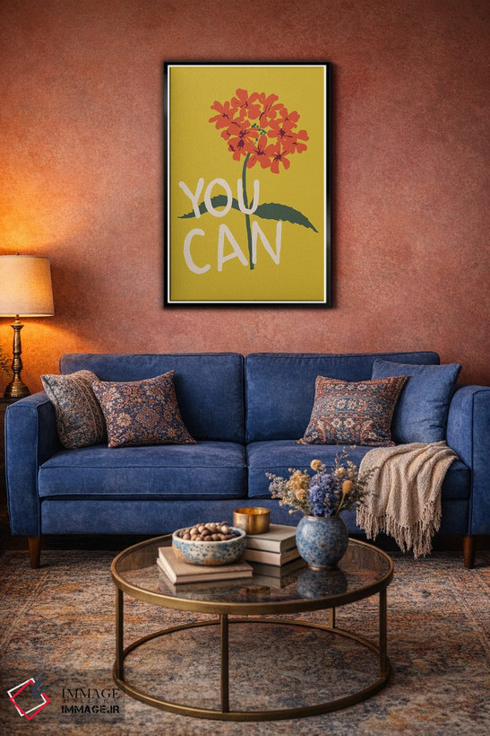 تابلو مدرن نمونه گیر IV اثر هانا بایزنگ - D5B