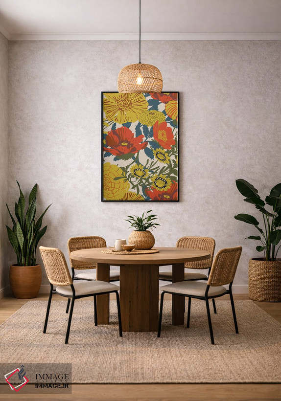 تابلو مدرن طرح نمونه گیر اثر هانا بایزنگ - D6B