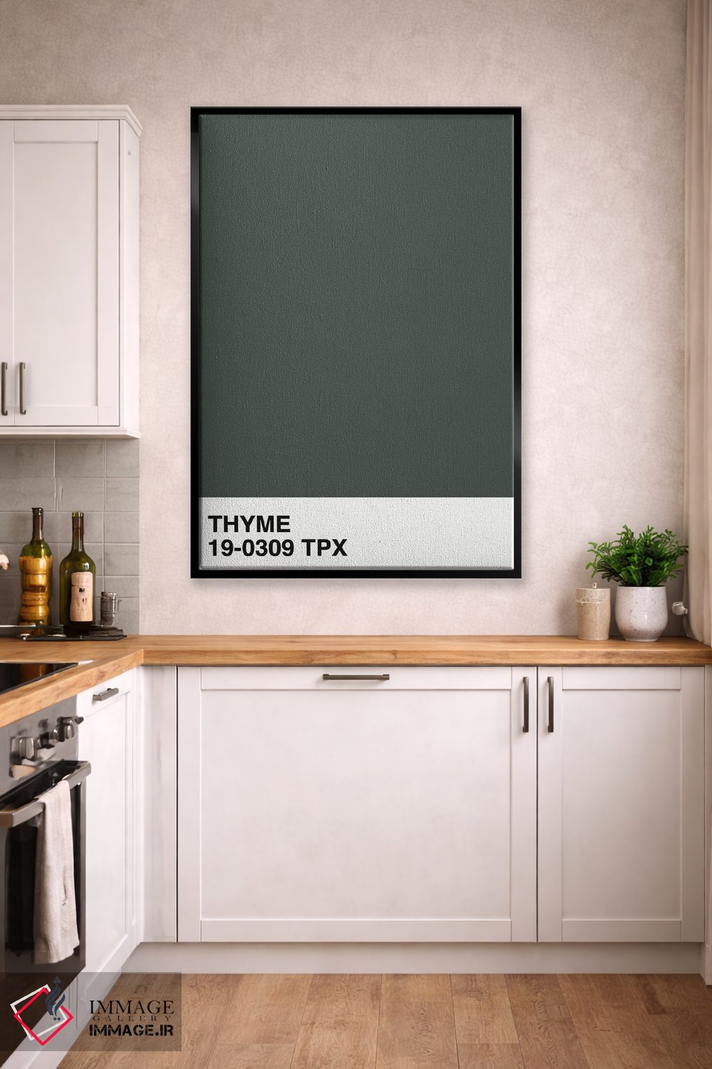 تابلو مدرن آویشن ۱۹-۰۳۰۹ TPX اثر هانی مون هتل - D2B