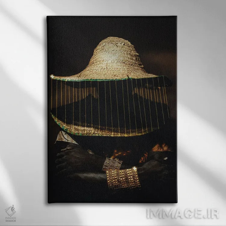 تابلو دکوراتیو ارو اوبی اثر هری ادونزه - نمای روبهرو روی دیوار