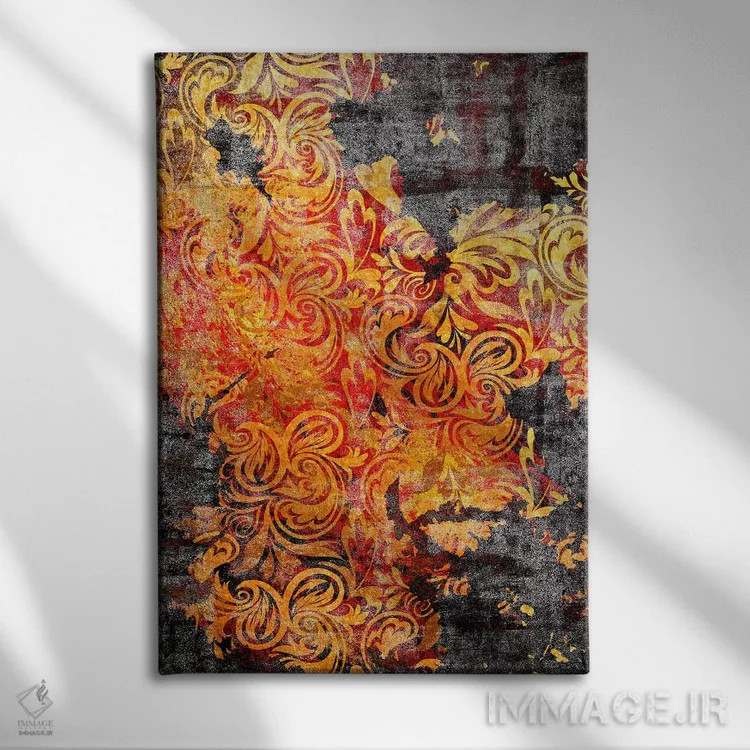 تابلو دکوراتیو نمای پنهان پاره شده اثر فایو بای فایو کالکتیو - نمای روبهرو روی دیوار
