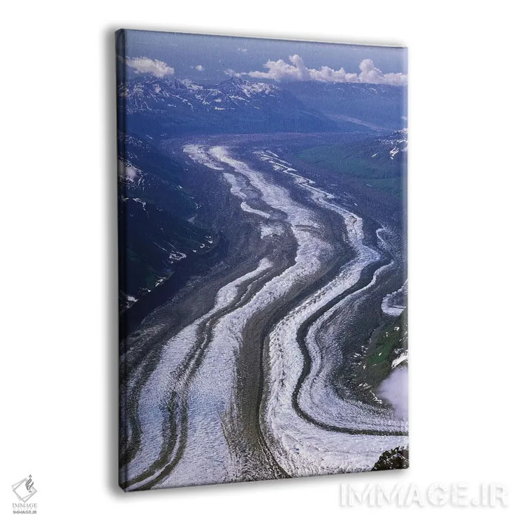 تابلو دکوراتیو Tokositna Glacier, Denali National Park & Preserve, Alaska, USA… اثر هیو رز - نمای پرسپکتیو محصول