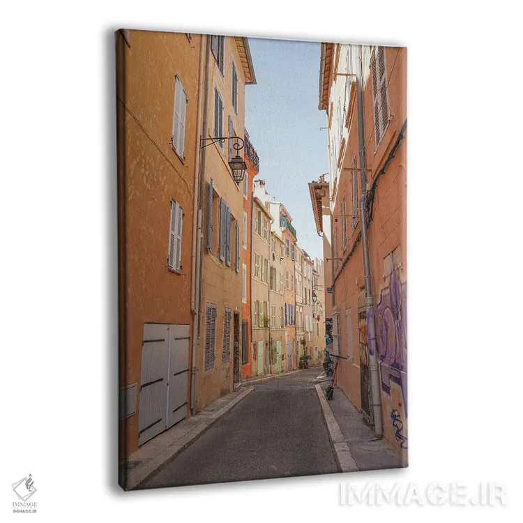 تابلو دکوراتیو Marseille,محله لو پانیه، مارسی اثر هنریکه شنک - نمای پرسپکتیو محصول