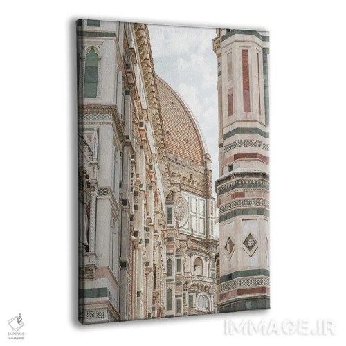 تابلو دکوراتیو Florence Italy II,کلیسای دومو، فلورانس، ایتالیا ۲ اثر هنریکه شنک - نمای پرسپکتیو محصول