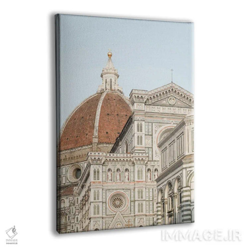تابلو دکوراتیو Florence Italy,کلیسای دومو، فلورانس، ایتالیا اثر هنریکه شنک - نمای پرسپکتیو محصول