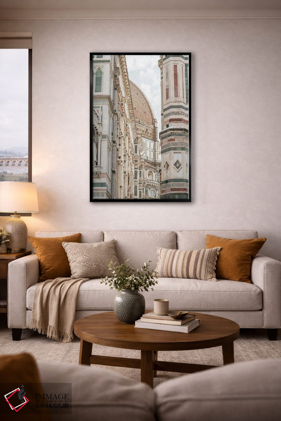 تابلو دکوراتیو Florence Italy II,کلیسای دومو، فلورانس، ایتالیا ۲ اثر هنریکه شنک - D6B