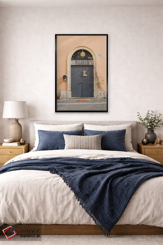 تابلو دکوراتیو درب کتابفروشی اثر هنریکه شنک - D6B