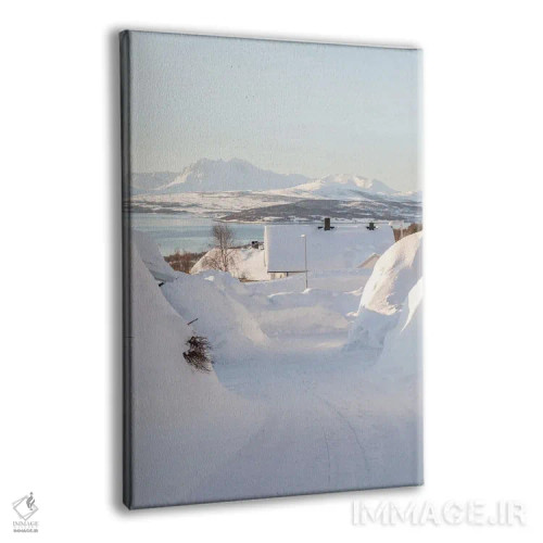 تابلو دکوراتیو خیابان های ترومسو، نروژ اثر هنریکه شنک - نمای پرسپکتیو محصول