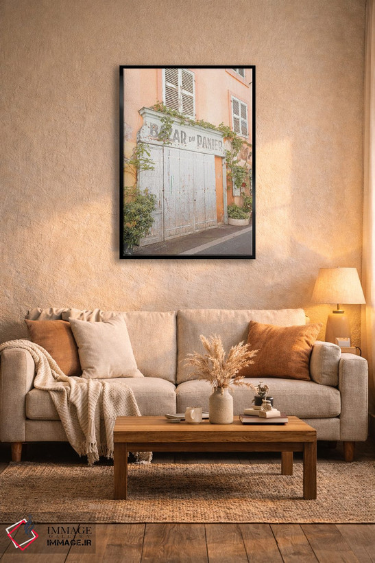 تابلو دکوراتیو بازار دو پانیه اثر هنریکه شنک - D3B
