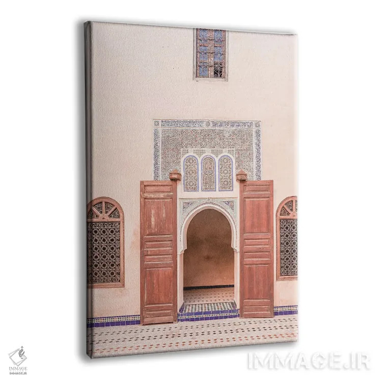 تابلو دکوراتیو درب کاخ باهیا اثر هنریکه شنک - نمای پرسپکتیو محصول