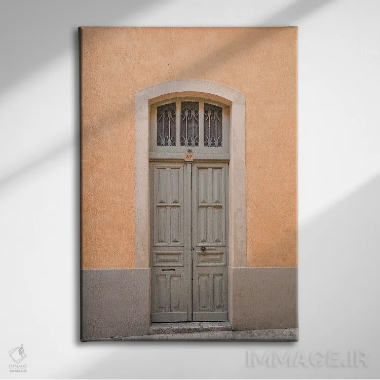 تابلو دکوراتیو France,درب در نیس، فرانسه اثر هنریکه شنک - نمای روبهرو روی دیوار