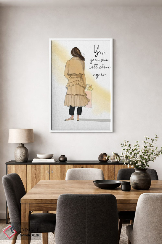 تابلو دکوراتیو Your Sun Will Shine Again,بله! خورشیدت دوباره خواهد درخشی… اثر هدر استیلافسن - D2W