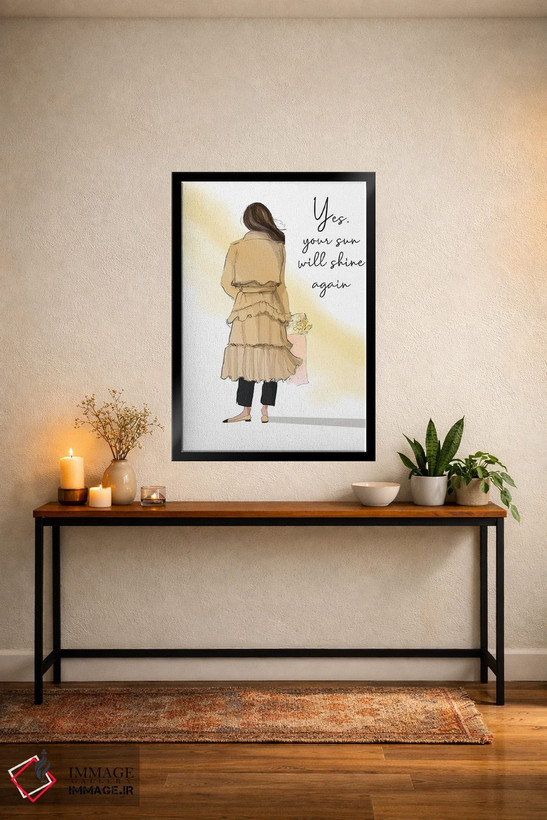 تابلو دکوراتیو Your Sun Will Shine Again,بله! خورشیدت دوباره خواهد درخشی… اثر هدر استیلافسن - D4B