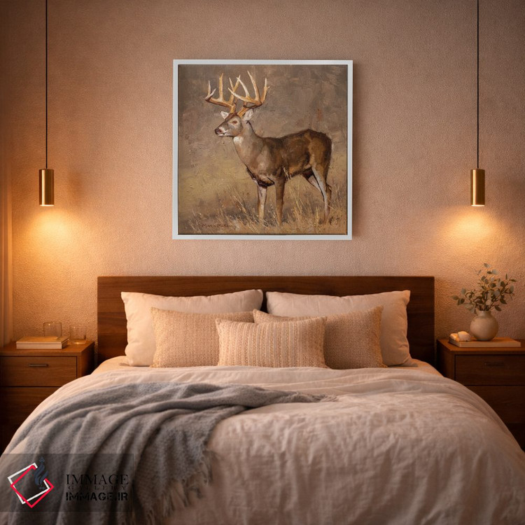 تابلو دکوراتیو بی رقیب اثر مارک مک کنا - D4W