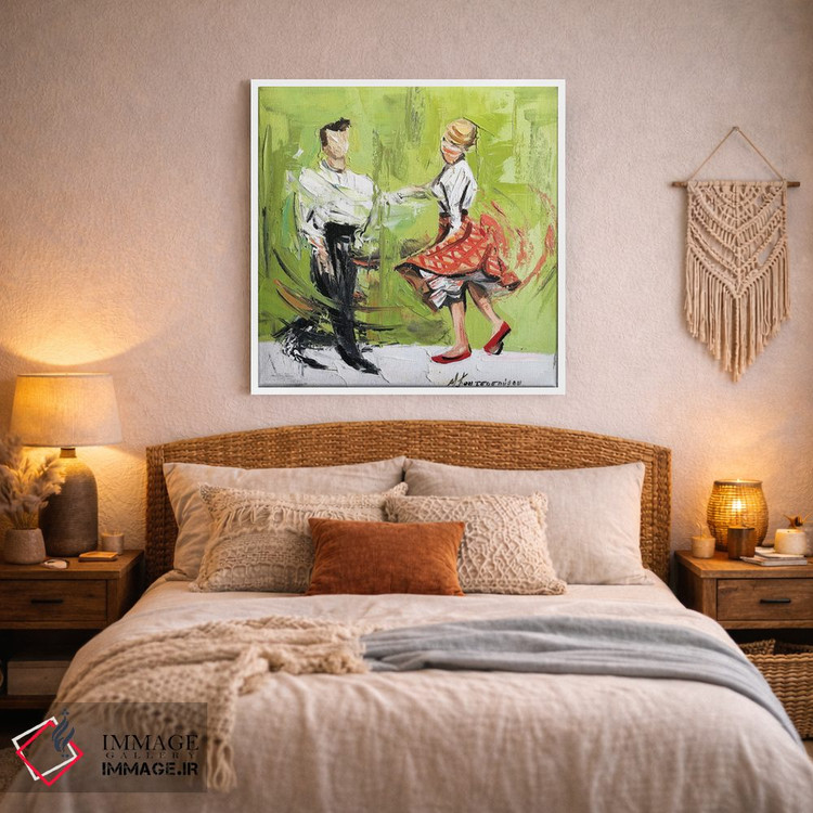 تابلو دکوراتیو لطفا برقص اثر مارینا کوتسو سپیرو - D3W