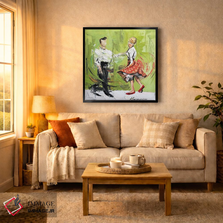 تابلو دکوراتیو لطفا برقص اثر مارینا کوتسو سپیرو - D6B