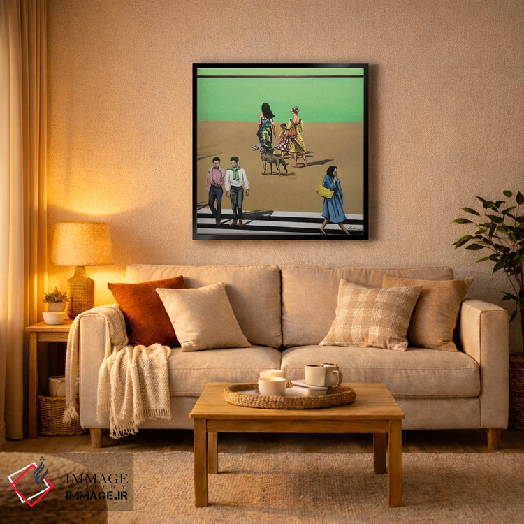 تابلو دکوراتیو پیاده روی اثر مارینا کوتسو سپیرو - D4B