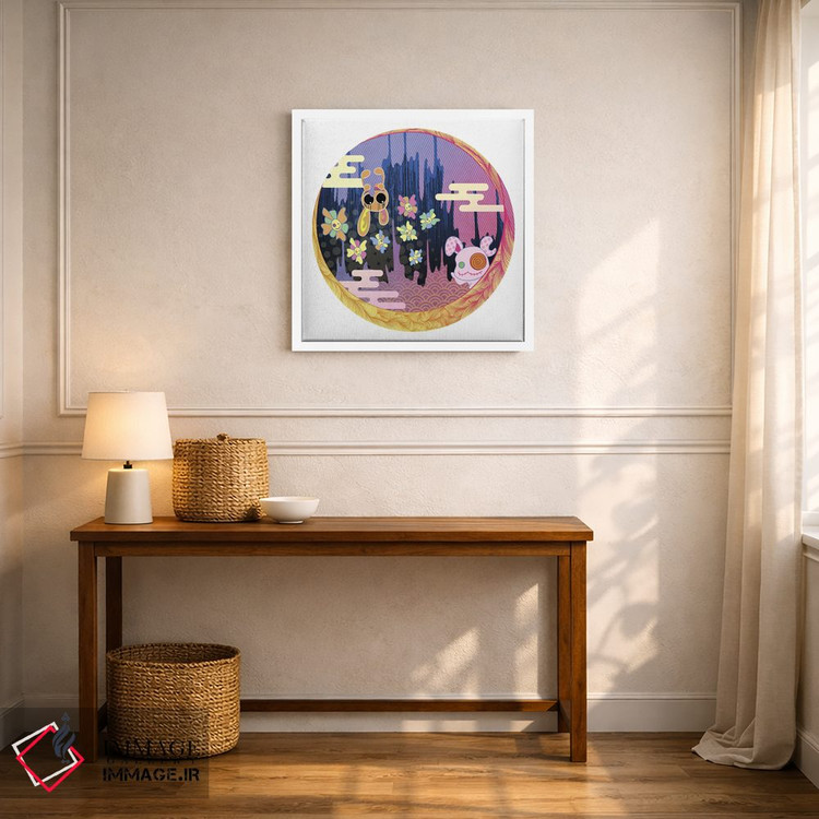 تابلو دکوراتیو کابوس شیرین اثر فایو بای فایو کالکتیو - D5W